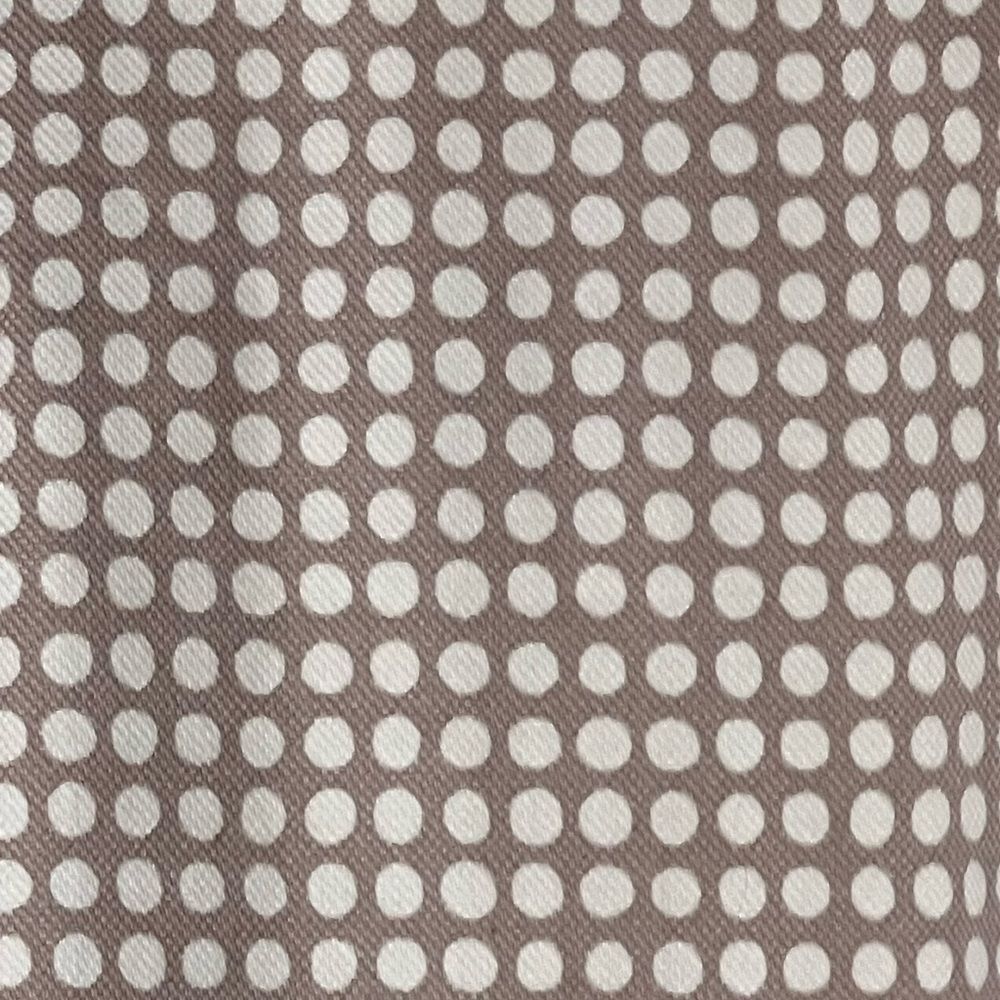 Anne Klein polka dot print pants size 8 faux pockets tan and white - Picture 2 of 4